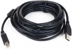 Cable USB 2.0 A–B con filtro de ferrita 3 m