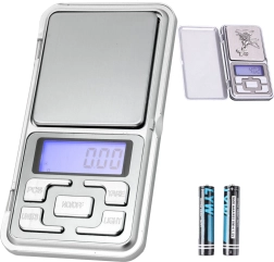 Báscula de bolsillo electrónica para mediciones precisas