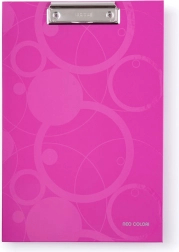 Portapapeles con clip metálico NEO COLORI rosa