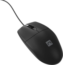 Ratón con cable NATEC Ruff Plus 1200 DPI, negro