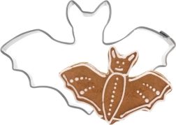 Cortador de galletas de acero inoxidable murciélago 8 cm