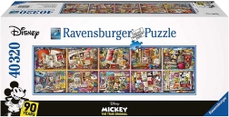 Puzzle RAVENSBURGER Mickey Mouse a lo largo de los años 40320 piezas