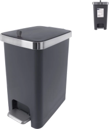 Papelera con pedal Orion Premier 15 l gris
