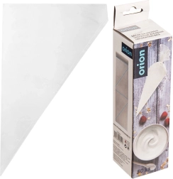 Mangas pasteleras desechables de 31 cm, 50 uds