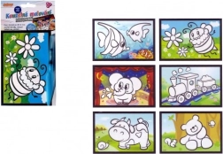 Pintura mágica con agua – set de lámina y pincel