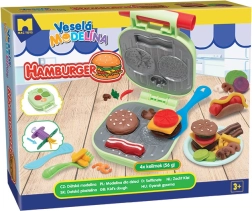 MODELO Plastilina Divertida Set de Hamburguesa