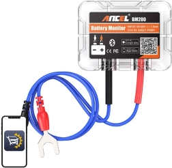 Monitor Bluetooth de batería de coche Ancel BM200