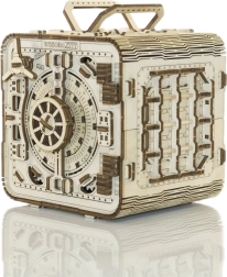 Puzzle 3D caja fuerte Wooden City