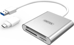 Lector de tarjetas de memoria USB 3.0 + USB Type‑C