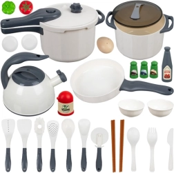 Set de cocina infantil Kruzzel con utensilios y accesorios, 32 piezas