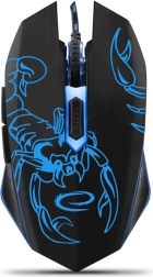 Ratón óptico gaming 6D USB ESPERANZA SCORPIO MX203 azul