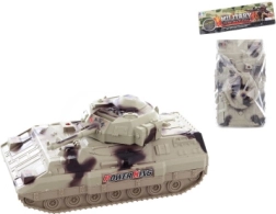 Tanque con luz y sonido a pilas