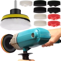 Juego de esponjas de pulido 12 uds, 80 mm