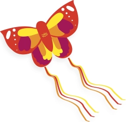 Vilac cometa voladora mariposa
