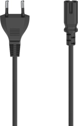 Cable de alimentación tipo «ocho» 2,5 m Hama