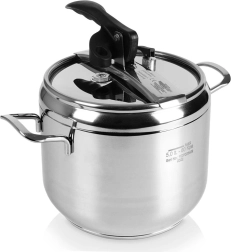 Olla a presión de acero inoxidable PROFI 5 l