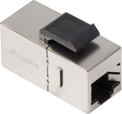 Conector Keystone RJ45 - RJ45 FTP cat. 6 para caja de montaje