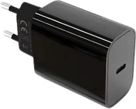 Cargador de pared USB‑C 20 W Power Delivery negro