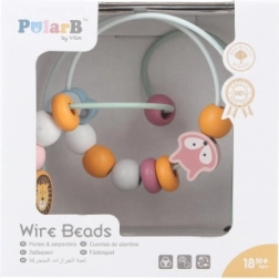 Viga PolarB Laberinto de Cuentas de Madera Montessori