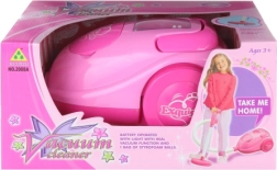 Aspiradora infantil rosa a pilas