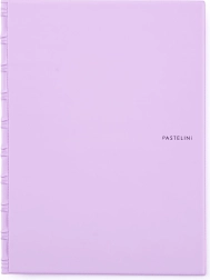 Carpeta A4 con bolsillos laterales Pastelini morada