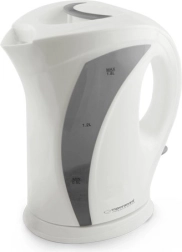Hervidor eléctrico Esperanza Iguazu de 1,7 l, blanco y gris