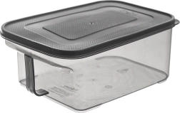 Recipiente de cocina para alimentos secos 2,6 l, gris