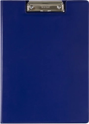 Portapapeles de plástico Classic A4 azul