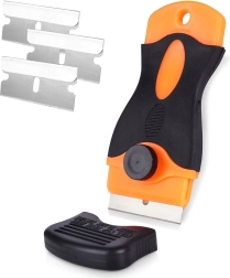 Rascador para placas vitrocerámicas e inducción 10,5 cm, juego de 4 uds
