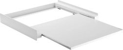 Kit de unión para lavadora y secadora con estante