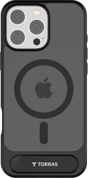 Funda TORRAS Pstand para iPhone 16 Pro, negra