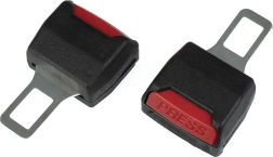 Juego de dos hebillas de seguridad para coche