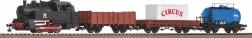 Piko set de iniciación: tren de mercancías con locomotora de vapor