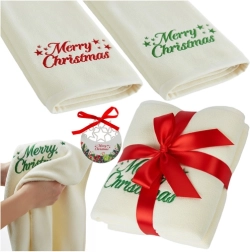 Toallas navideñas Ruhhy, set de 2 uds 50 × 100 cm