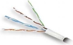 Cable FTP apantallado Cat 5e, conductor aluminio-cobre, 305 m