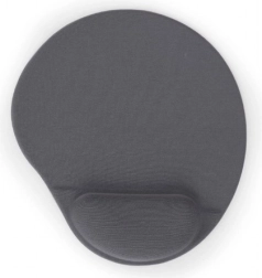 Alfombrilla de ratón de gel con reposamuñecas – gris