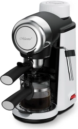 Cafetera de palanca con espumador de leche Maestro MR-410