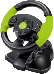 Volante de juego EG104 con vibración para PC, PS3 y Xbox 360