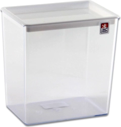 Bote para alimentos secos 1 l – rectangular alto, surtido de colores