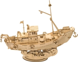 Puzle de madera 3D Barco pesquero