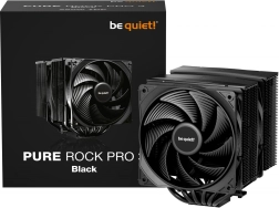 Be quiet! Pure Rock 3 Pro Black – refrigeración silenciosa de CPU de doble torre 120 mm