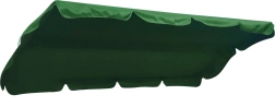Toldo verde para columpio de jardín