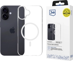 Funda magnética transparente Armor MagCase para iPhone 16 con MagSafe