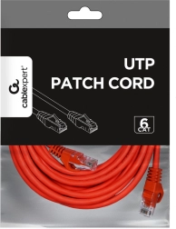 Cable de red patch Cat. 6 UTP de 5 m, rojo