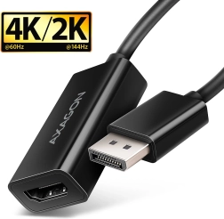 Adaptador DisplayPort a HDMI 4K/60Hz, cable 15 cm