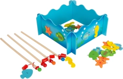 Small foot juego de pesca magnética mundo marino