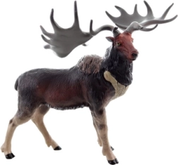 Figura de plástico de alce 12 cm