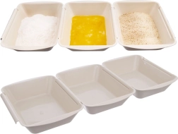 Juego de recipientes para rebozar 3×1,5 l, 3 uds