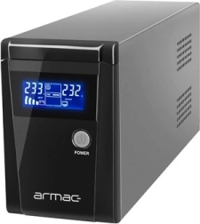 Fuente de alimentación de respaldo Armac con pantalla LCD
