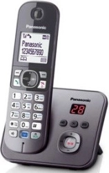 Panasonic teléfono inalámbrico con contestador KX-TG6821 gris